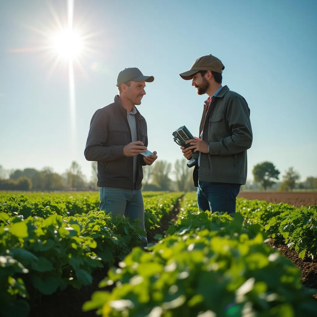 Visita técnica a empresa agrícola