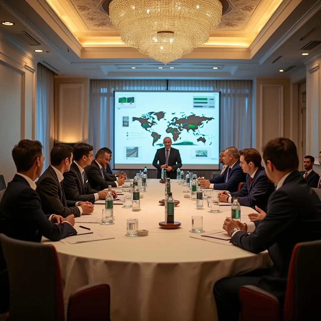 Reunión con inversionistas verdes